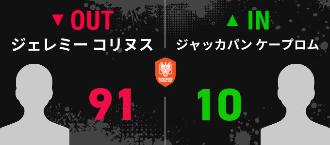 選手交代