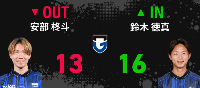 選手交代