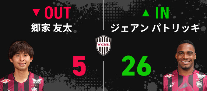 選手交代