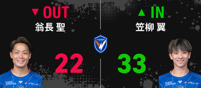 選手交代