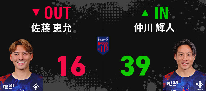 選手交代