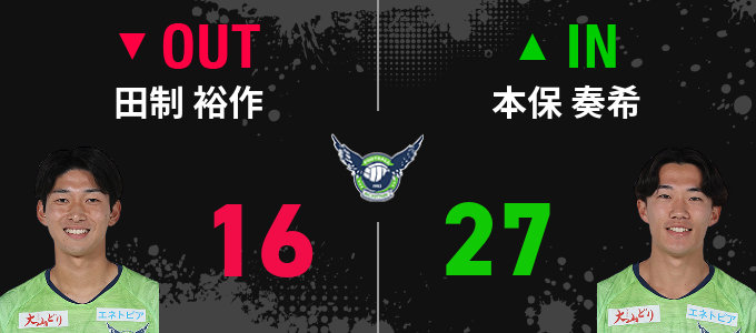 選手交代