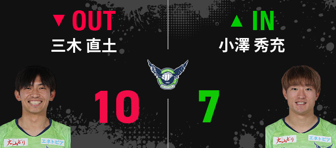 選手交代