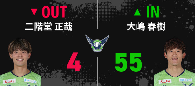 選手交代