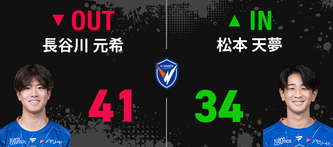 選手交代