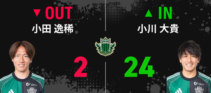 選手交代