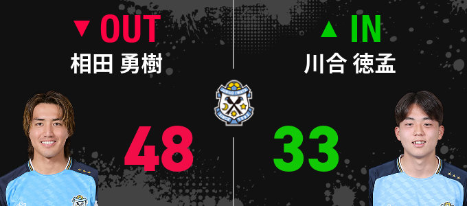 選手交代