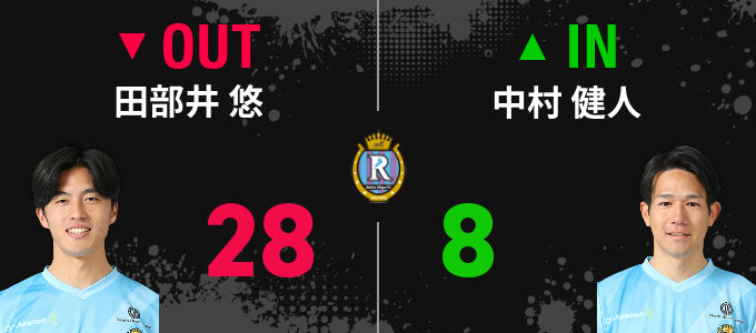 選手交代