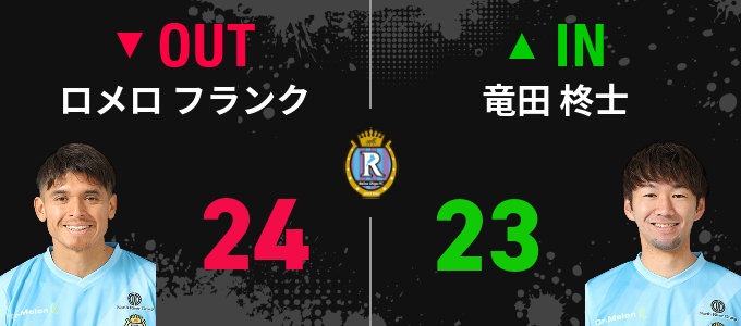 選手交代