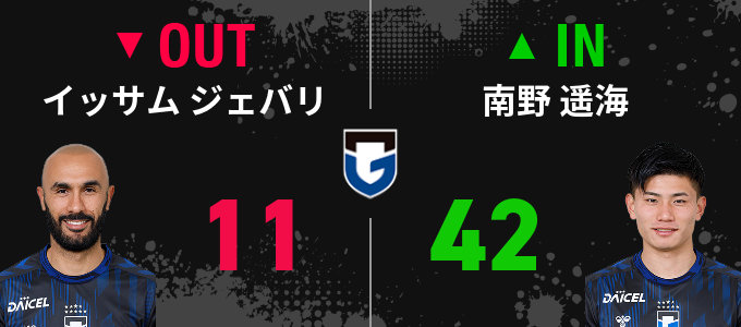 選手交代