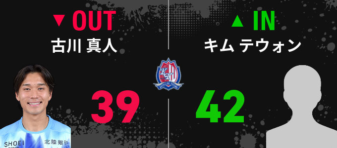 選手交代