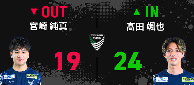 選手交代