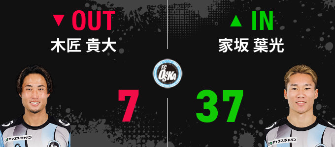 選手交代