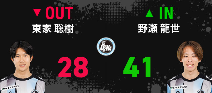 選手交代