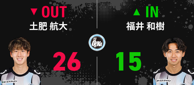 選手交代