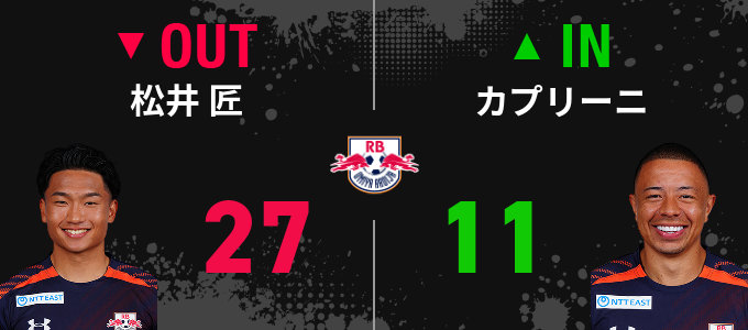 選手交代