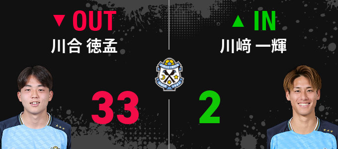 選手交代