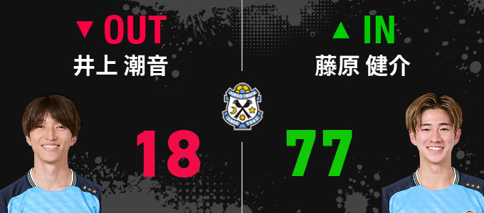 選手交代
