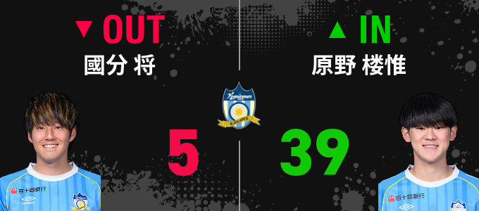 選手交代