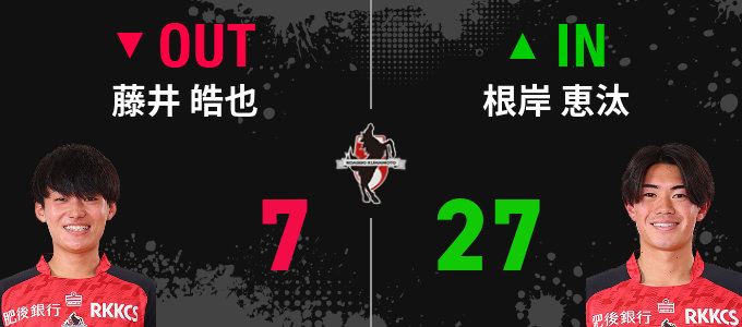 選手交代