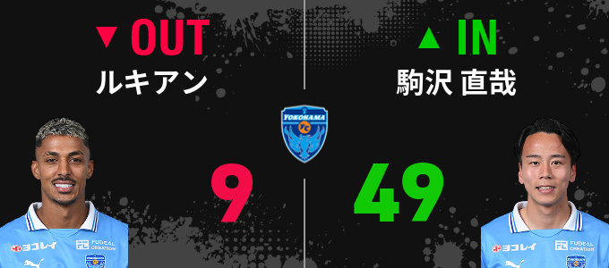 選手交代