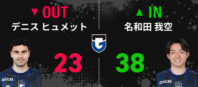 選手交代