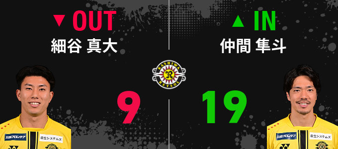 選手交代