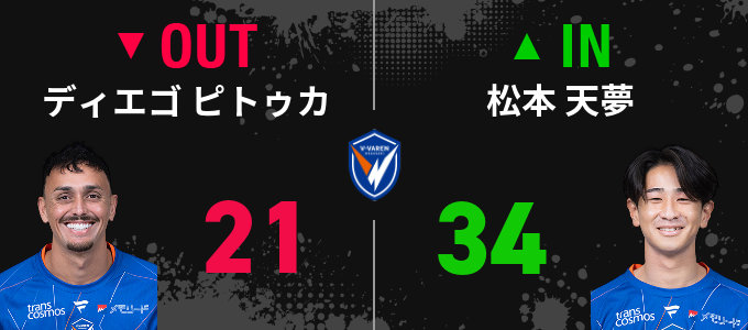 選手交代