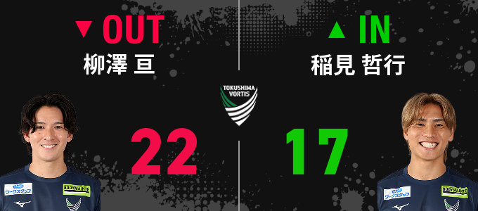 選手交代