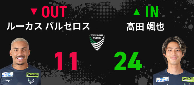 選手交代