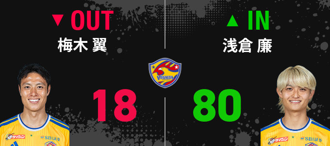 選手交代