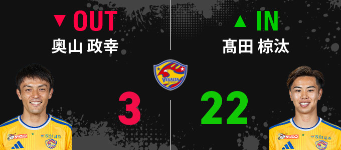 選手交代