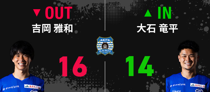 選手交代