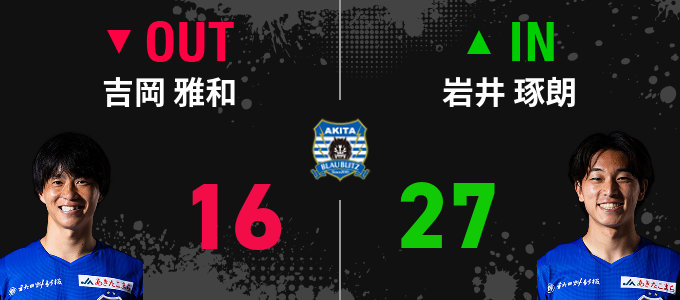 選手交代