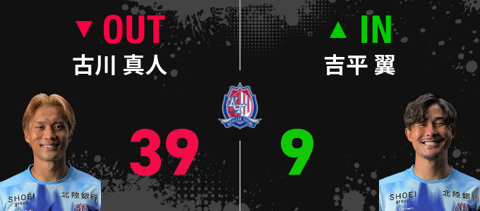 選手交代