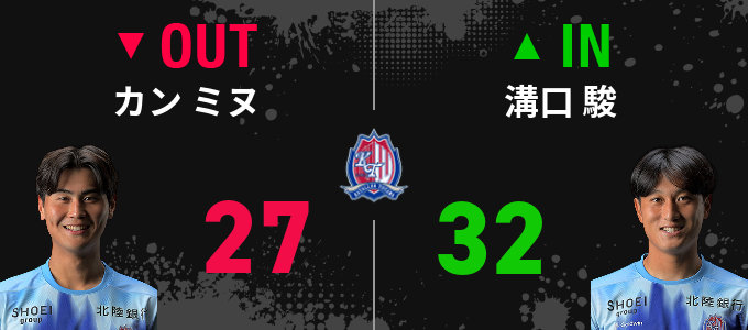 選手交代