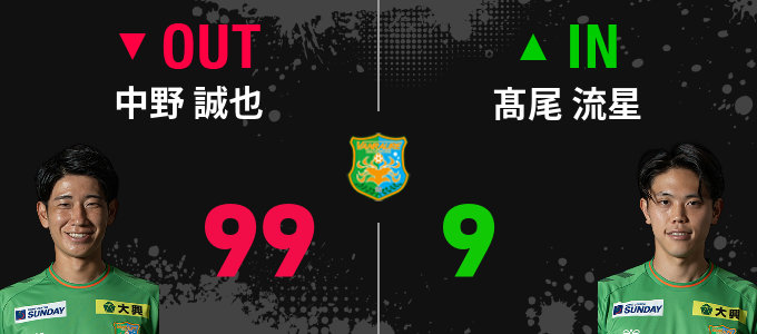 選手交代