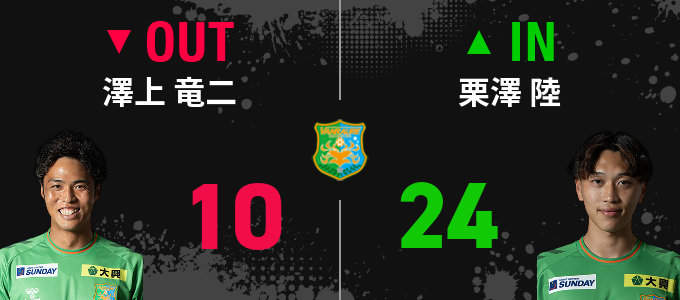 選手交代