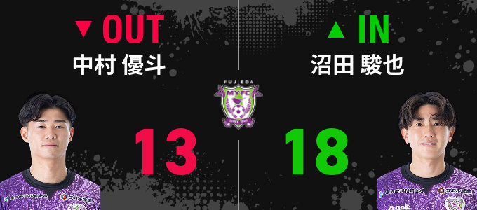 選手交代