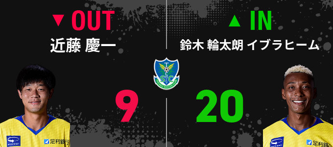 選手交代