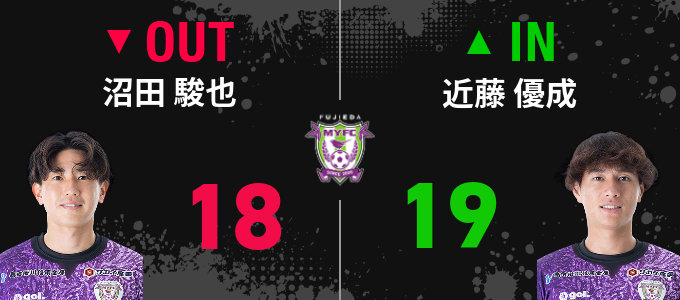 選手交代