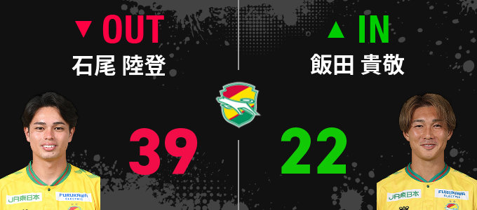 選手交代